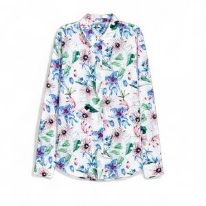 H&M Floral Button Down Longsleeve
